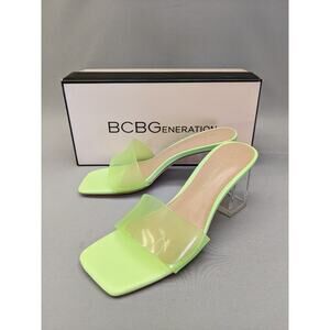 BCBGeneration Women's LUCKEE Mule, Butterfly, Open Toe, GN214299, Size US 5M